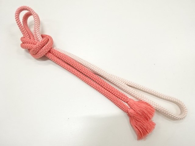 JAPANESE KIMONO / HANDTIED OBIJIME CORD
